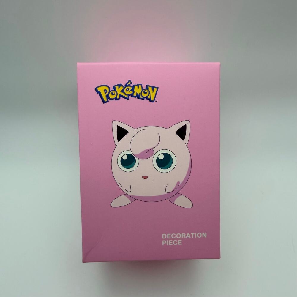 Pokemon Jigglypuff Decoration Piece PVC Figure Collectible New in Box